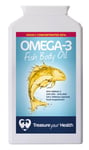 Omega-3 Fish Oil Capsules 1000mg (120) Anchovy Max Strength EPA 330mg DHA 220mg