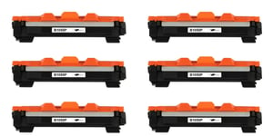 Toner Fits Brother DCP-1612W Printer TN1050 Cartridge Black Compatible Laser 6pk