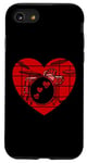 Coque pour iPhone SE (2020) / 7 / 8 Batteur Saint Valentin Batterie Mariage Musicien