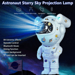 Galaxy Astronaut Projector Starry Sky Night Light LED withRemote Bluetooth Music