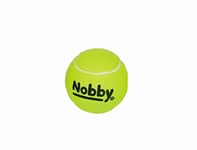 Nobby Balle de Tennis pour Chien Jaune/Mauve 10 cm