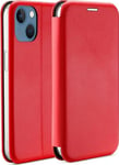 Beline Beline Etui Book Magnetic Iphone 15 Plus 6,7" Czerwony/Red