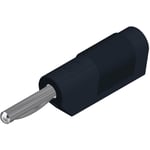 Sks Hirschmann - Fiche banane mâle ø de la broche: 4 mm vsb 20 930435100 noir 1 pc(s) D22483