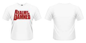 Realm Of The Damned - Red Logo T-Shirt Unisexe Taille XXL PHM