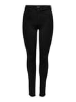 ONLY Jean Skinny ONLROYAL Taille Haute Skinny Fit Jeans Black XXL 32 Black 1 XXL / L32