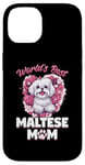 iPhone 14 Maltese Dog Breed Pet World's Best Maltese Mom Case