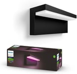 Philips Hue Nyro White and Colour Ambiance LED Smart Outdoor Wall Light for Gar