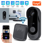 Smart Wireless WiFi Doorbell Intercom Video Camera Door Bell Chime Home Security