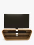 Tom Schneider Swish 1350 TV Stand for TVs up to 60", Oak