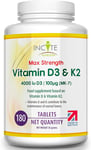 Vitamin D3 4000 Iu - Vitamin D Tablets - 1 Year Supply Tablets - Vegetarian - Vi