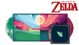 Hero Of Time The Legend Of Zelda Ocarina Of Time Vinyle Vert et Violet