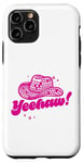 Coque pour iPhone 11 Pro Disco Cowboy "Yeehaw" Western Country Space Cowgirl