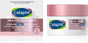 Cetaphil Night Cream, 50g, Healthy Radiance Face Brightening Moisturiser For