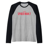 Marvel Spider-Man 2 Gamerverse Red Logo Manche Raglan