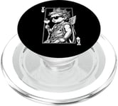 Cupid Valentine King Of Hearts Card Poker Player PopSockets PopGrip pour MagSafe