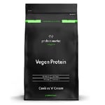 Vegan Protein Powder Shake 500g Protein Works Cookies & Cream DATED FEB/23