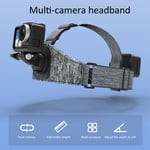 New TELESIN Sports Camera Head Strap Universal Action Camera Head Strap Mount Ac