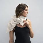 Cortina Luxury Scarf - Ivory