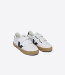 Veja - Baskets Small Esplar ChromeFree Leather Extra-White Black Natural - Taille 22