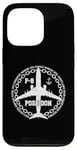 Coque pour iPhone 13 Pro P-8 Poseidon Avion militaire style vintage avant et arrière