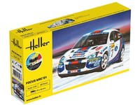 Focus WRC'01 kit avec peinture - échelle 1/43 - HELLER 56196