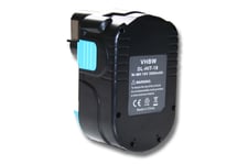 vhbw 1x Batterie compatible avec Hitachi DV 18DMR, DV 18DV, DV 18DCL, DV 18DL, DS 18DVF3, DS 18DVB2K outil électrique (3000 mAh, NiMH, 18 V)