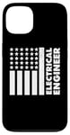 iPhone 13 Electrical Engineer Proud Patriotic American USA Flag Case