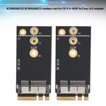 2x Adapter For OS X To NGFF Interface Wireless Network Card BCM94360CS2 BCM9436