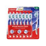 Colgate Total Advanced Whitening Toothbrush Pack of 8