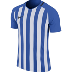 NIKE - Junior Striped Short Sleeved - Dri T-Shirt - JUNIOR LARGE (12-13 yrs)