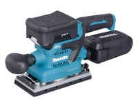 Makita LXT Finishing Sander 18V 2 x 5.0Ah Li-ion Pad 93 x 185mm DBO380RTJ