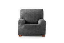 Eysa 3D Housse de Fauteuil, Grigio Scuro, 1 Place