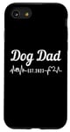 Coque pour iPhone SE (2020) / 7 / 8 Dog Dad est. 2023, New Dog Daddy, Dog Father Day, Paw