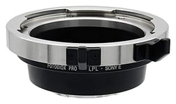 Fotodiox Pro Lens Mount Adapter Compatible with Arri LPL (Large Positive Lock) Mount Lenses to Sony Alpha E-Mount Mirrorless Cameras