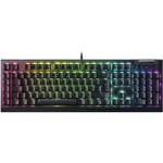 8887910072455 Razer BlackWidow V4 X Mechanical Gaming Keyboard, Green Switch, Ru