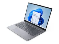 Lenovo Thinkbook 14 G6 Abp 21Kj - 180 Graders Gångsjärnskonstruktion - Amd Ryzen 5 - 7430U / Upp Till 4.3 Ghz - Win 11 Pro - Radeon Graphics - 16 Gb Ram - 256 Gb Ssd Nvme - 14" Ips 1920 X 1200 - Gigabit Ethernet - Wi-Fi 6, Bluetooth - Arctic Grey -