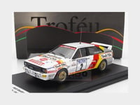 1:43 TROFEU Audi Quattro Sport #2 Manx Isle Of Man Rally 1985 Demuth FRRUK95