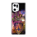 ERT GROUP Coque de téléphone Portable pour Oppo Find X5 Pro Original et sous Licence Officielle Marvel Motif Guardians of The Galaxy 013 adapté à la Forme du téléphone Portable, Coque en TPU