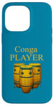 Coque pour iPhone 14 Pro Max Instrument de musique à percussion Conga