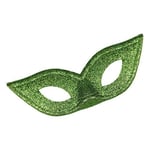 Robelli Kids Green Glitter Fancy Dress Elasticated Eye Mask (WORLD BOOK WEEK DAY)