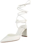 Hugo Boss Alek Sling 75-n Slingback Sac à Dos pour Femme - Blanc - Open White114, 38 EU