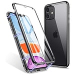 Coque Verre Trempe pour  IPHONE 13 Mini  Magnetique Transparente Protection Integrale - Neuf