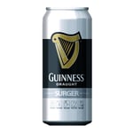 GUINNESS DRAUGHT SURGER STOUT BEER 24 X 520ML CANS SMOOTH VELVET DARK IRISH BEER