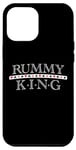 Coque pour iPhone 12 Pro Max Lecteur de cartes Rummy King Gin Rummy Graphic