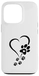 iPhone 13 Pro Dog Paw Heart Baby Dogs - Dog Paw Print Dog Paws Hearts Case