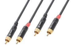 PD Connex CX94-3 Cable 2xRCA M-2xRCA M 3m, Signalkabel CX94-3 2 xRCA - 2 xRCA