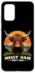 Coque pour Galaxy S20+ Les cheveux désordonnés ne se soucient pas de la vache des Highlands