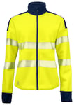 ProJob 6111 Sweatshirt Dam En Iso 20471 Klass 3/2 Yellow NavyBlue 3XL