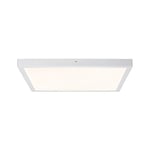 Paulmann 70647 Plafonnier Alu 27.4W Lumière 3000K Panneau LED Blanc (Warm White Mat) 600x600 mm 230V avec ampoule [Classe énergétique A +]