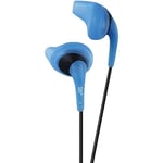 JVC HAEN10A Gumy Sport Earbuds, Blue